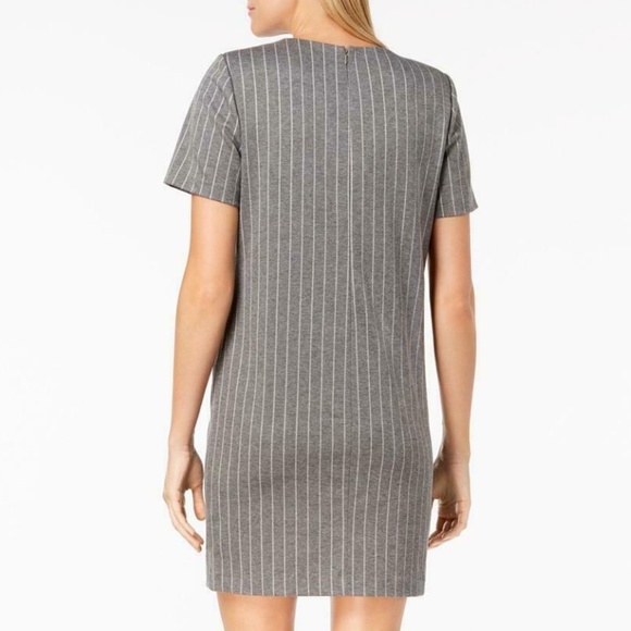 Calvin Klein Women's 8 Embellished Pinstripe Sheat - Picture 2 of 3